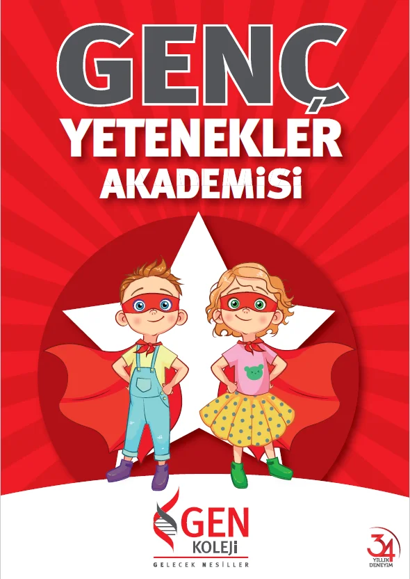 GENÇ Yetenekler Akademisi kataloğu kapağı