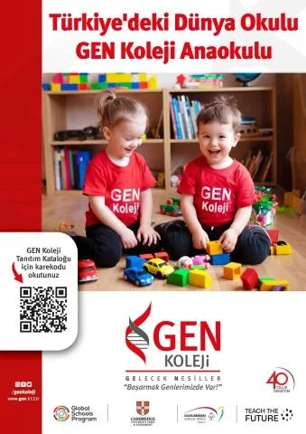 GEN Koleji Anaokulu Tanıtım Broşürü kapağı