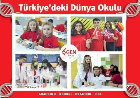 GEN Koleji Tanıtım Kataloğu kapağı