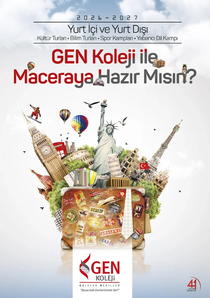 GEN Koleji 2026-2027 Gezi Kataloğu kapağı